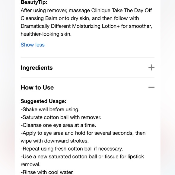 NEW FULL SIZE CLINIQUE TAKE THE DAY OFF MAKE UP REMOVER 125 ml - Picture 5 of 5